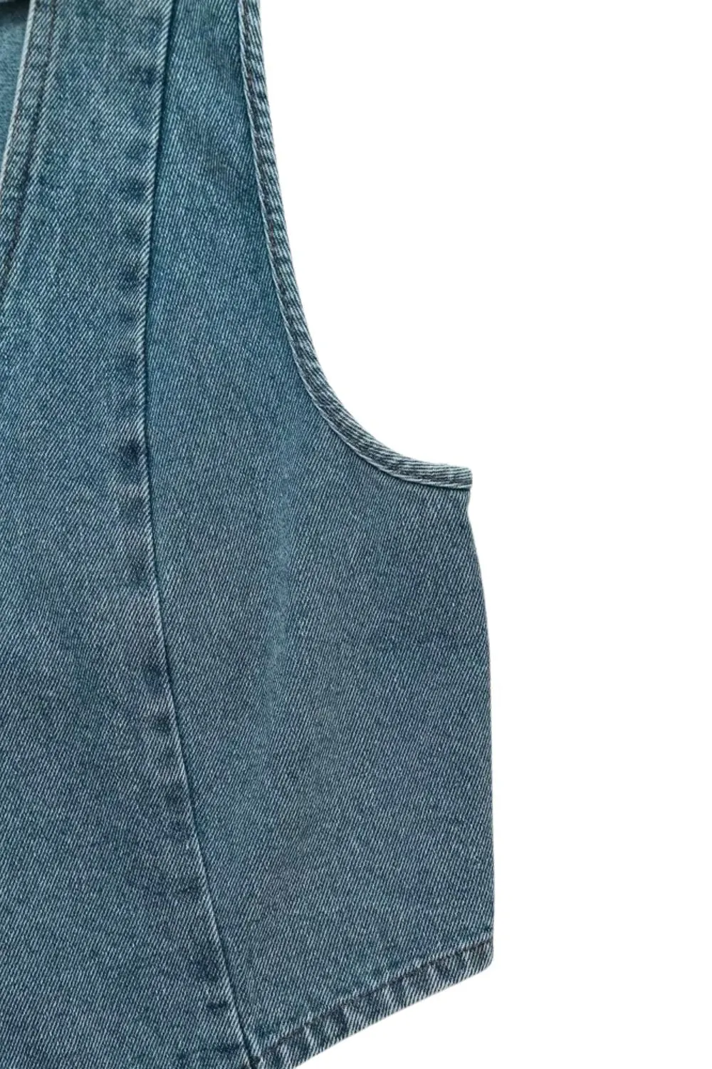 ‘ Richard’ Short Denim Vest