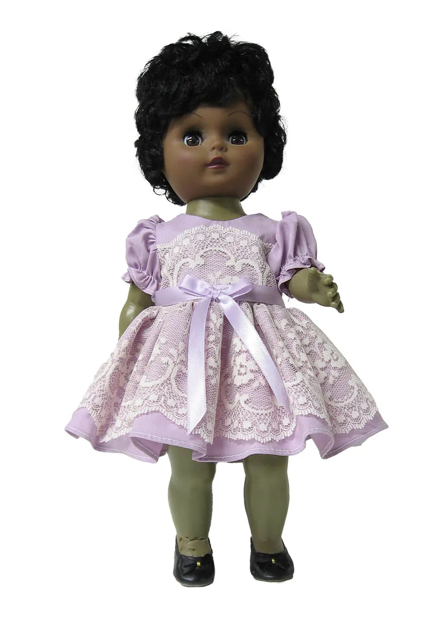 12" Daisy Lace Doll Dress