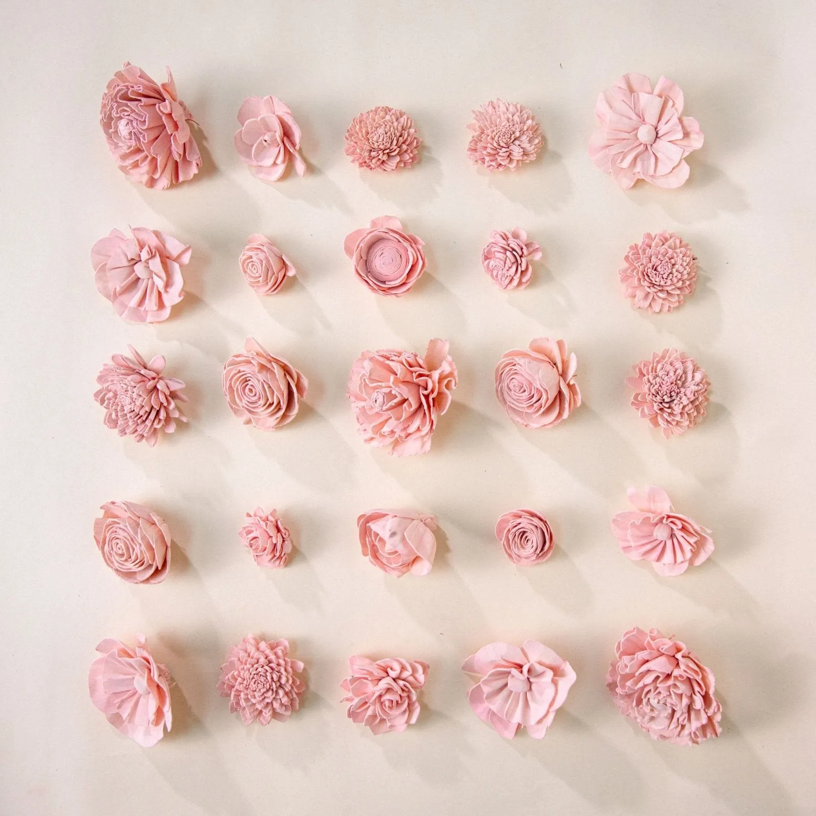 25-Pack of Beautious-Colored Mixed Flowers
