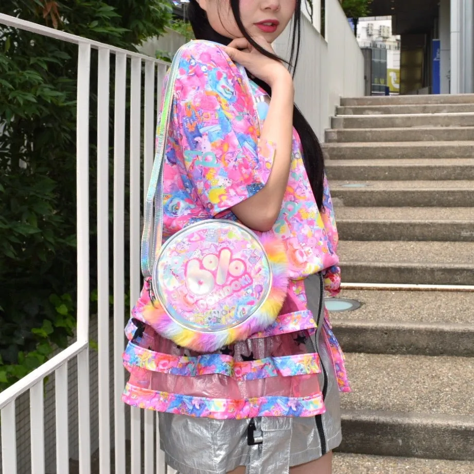 6% DOKIDOKI foil cut logo t-shirt