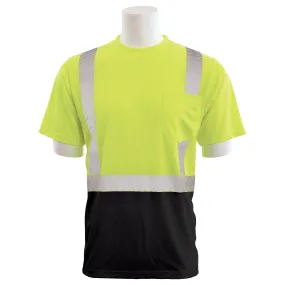 9006SBSEG Short Sleeve, Black Bottom T-Shirt with Segmented Tape