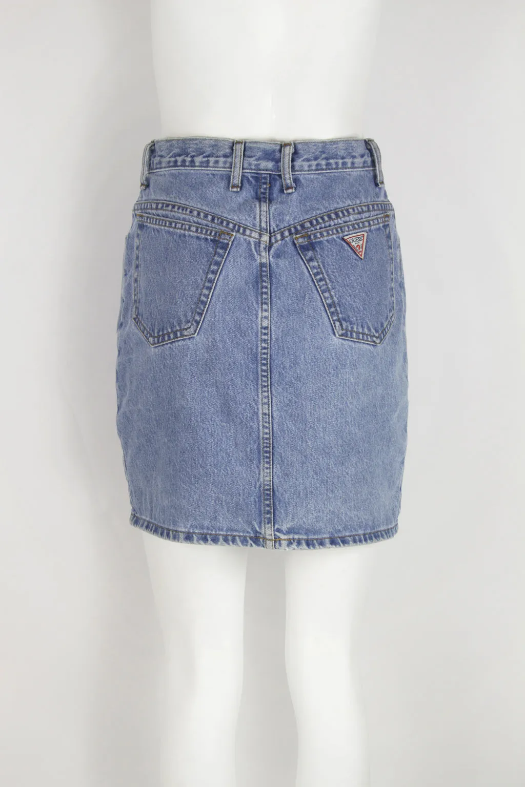 90s denim Guess skirt made in the USA - M