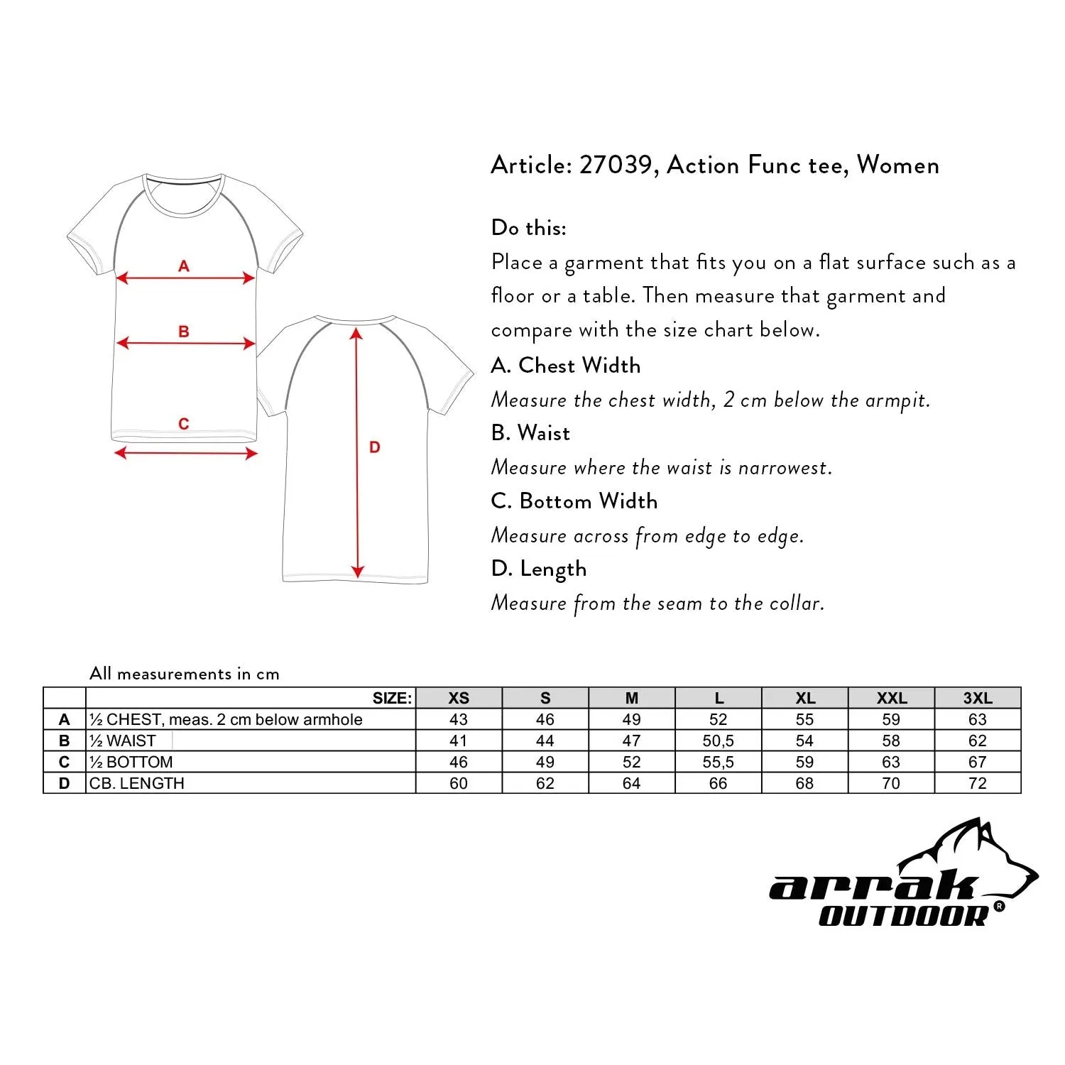 Action Training Short Sleeve Top Women (White)