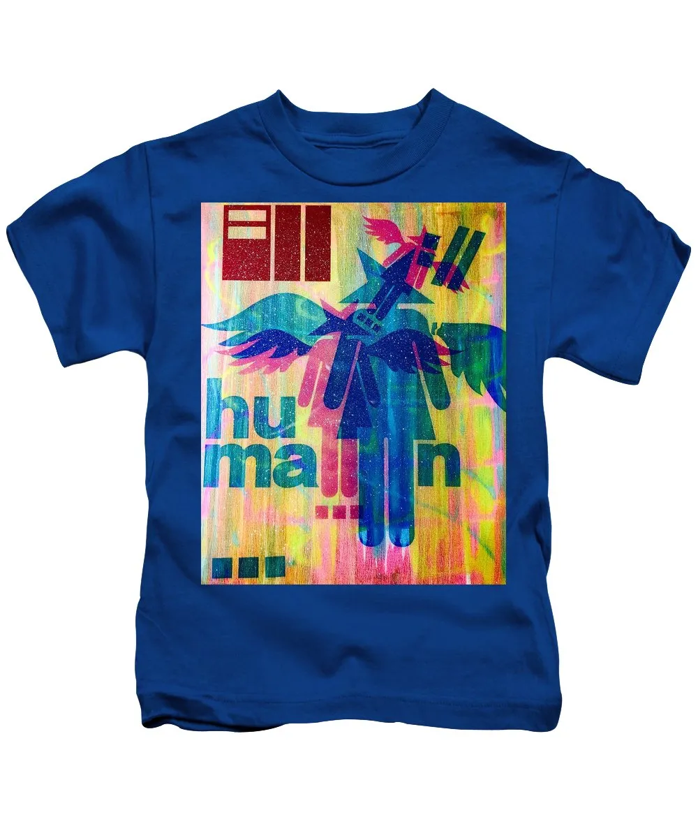Aeqea Human://003 Kids T-Shirt