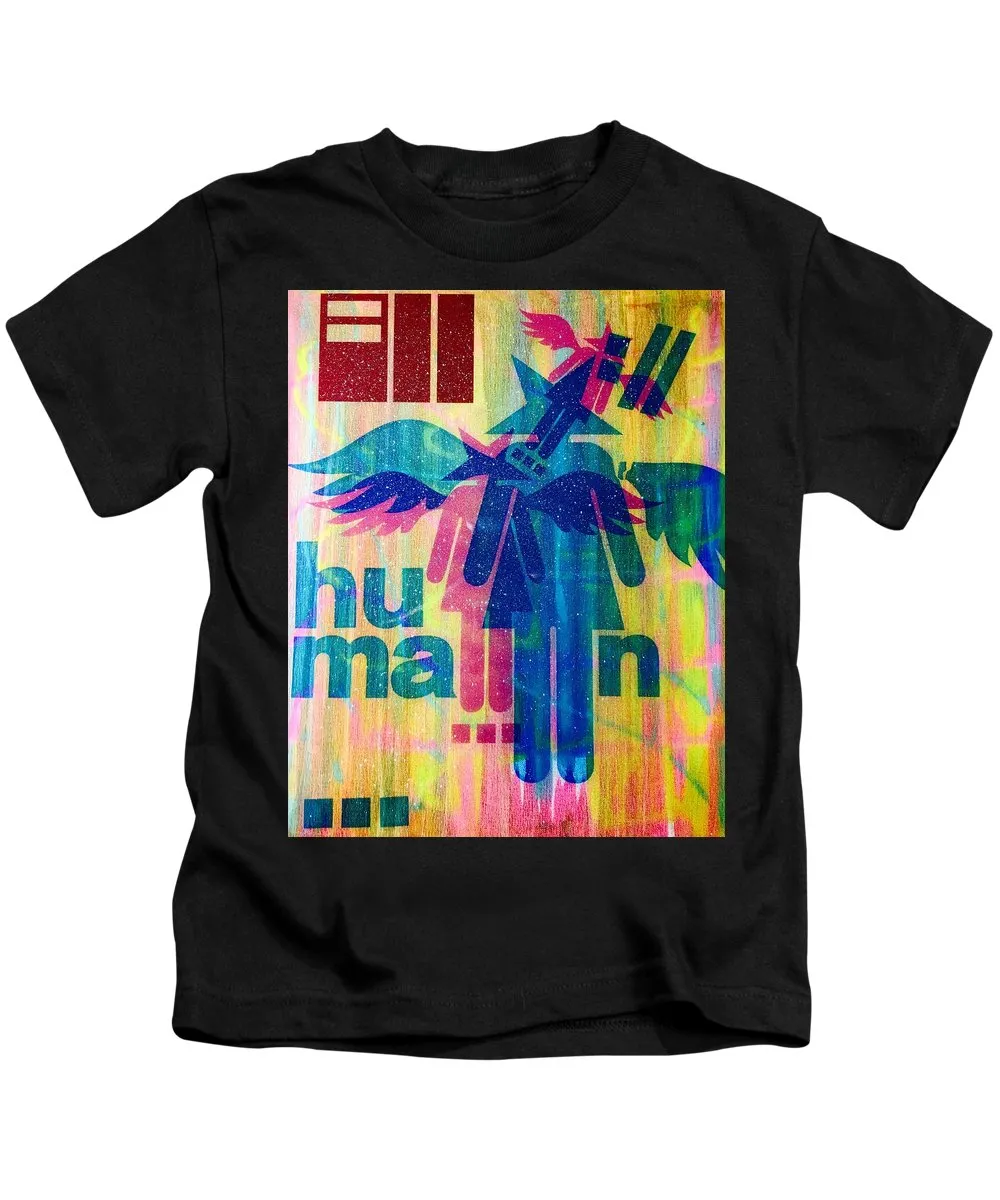 Aeqea Human://003 Kids T-Shirt