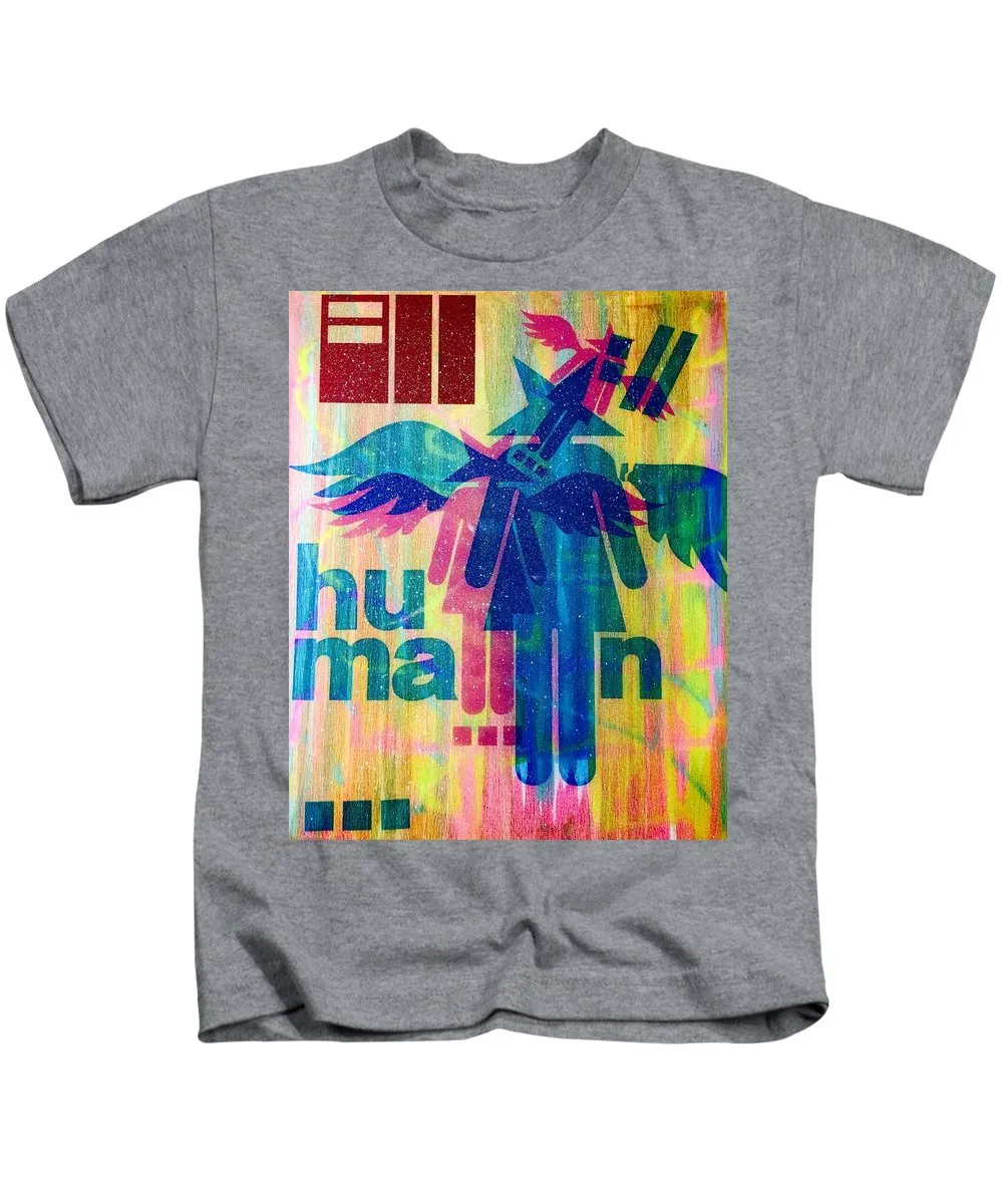 Aeqea Human://003 Kids T-Shirt