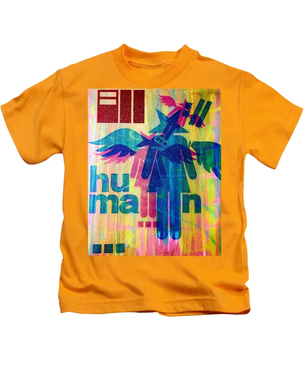 Aeqea Human://003 Kids T-Shirt