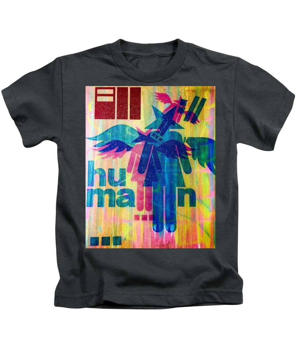 Aeqea Human://003 Kids T-Shirt