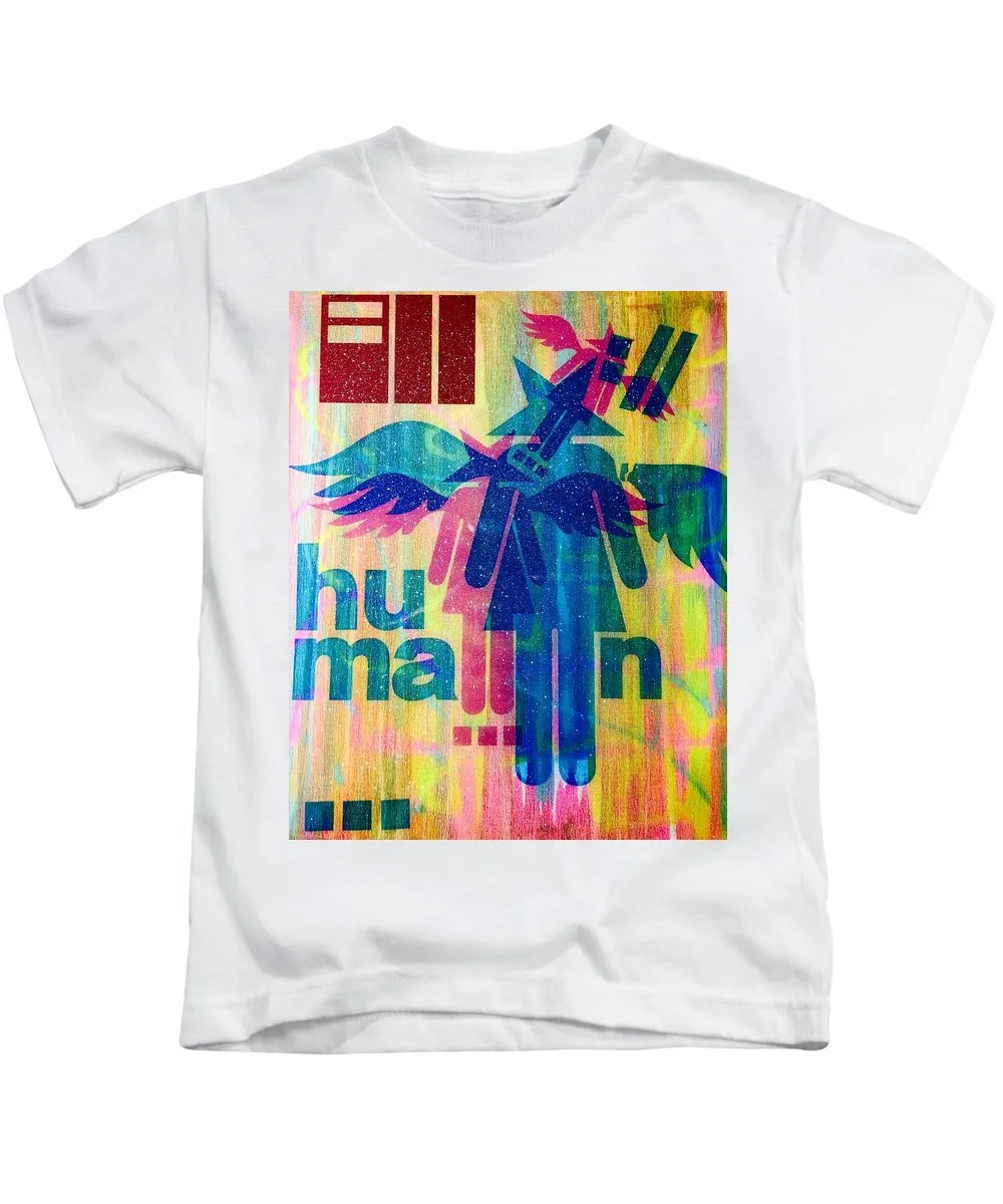 Aeqea Human://003 Kids T-Shirt