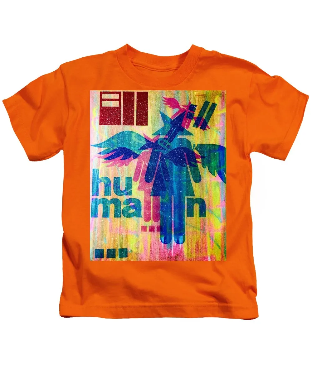Aeqea Human://003 Kids T-Shirt
