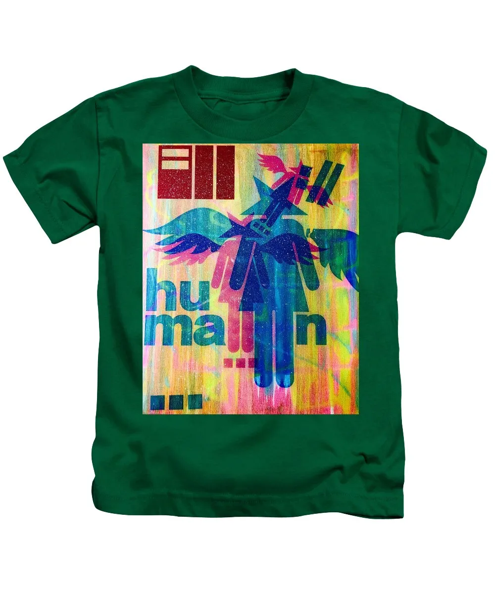 Aeqea Human://003 Kids T-Shirt
