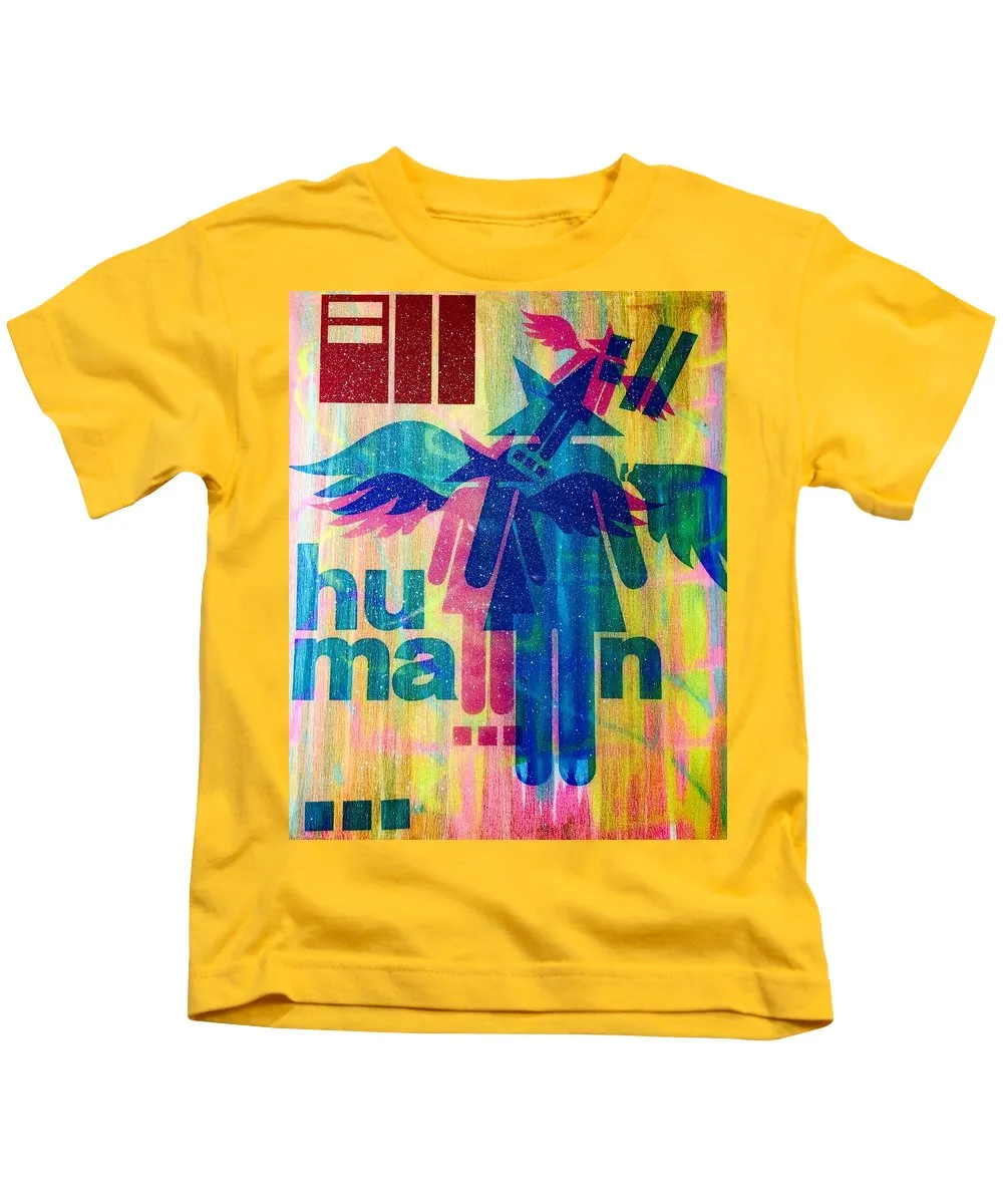 Aeqea Human://003 Kids T-Shirt