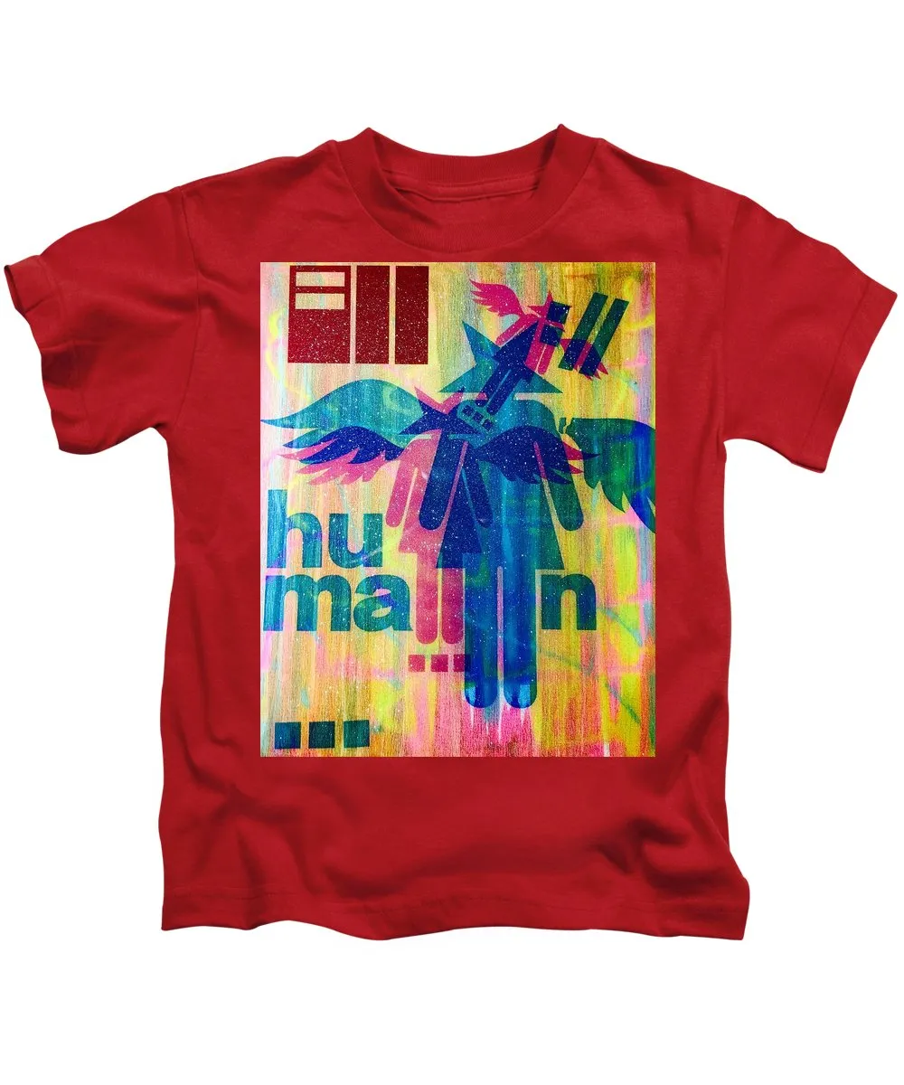 Aeqea Human://003 Kids T-Shirt