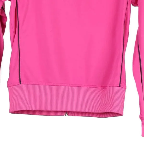 Age 14-16 Adidas Track Jacket - Large Pink Polyester
