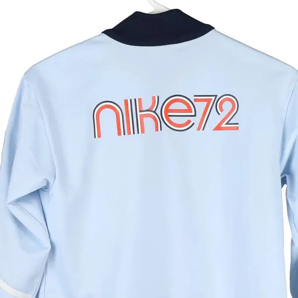 Age 8-10 Nike Track Jacket - Small Blue Polyester