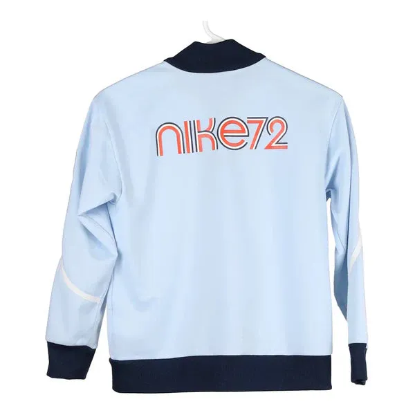 Age 8-10 Nike Track Jacket - Small Blue Polyester