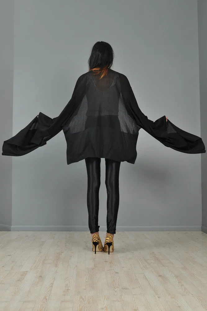 Alaia Draped Kimono Jacket