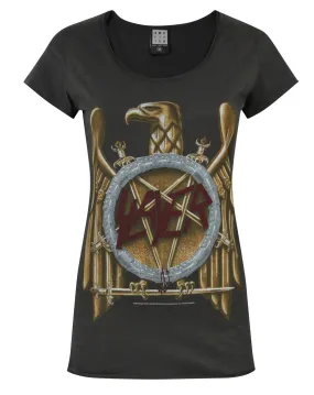 Amplified Slayer Eagle Logo Women's T-Shirt