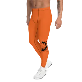 Athletic Apparatus Orange Black logo V3 Men's Leggings
