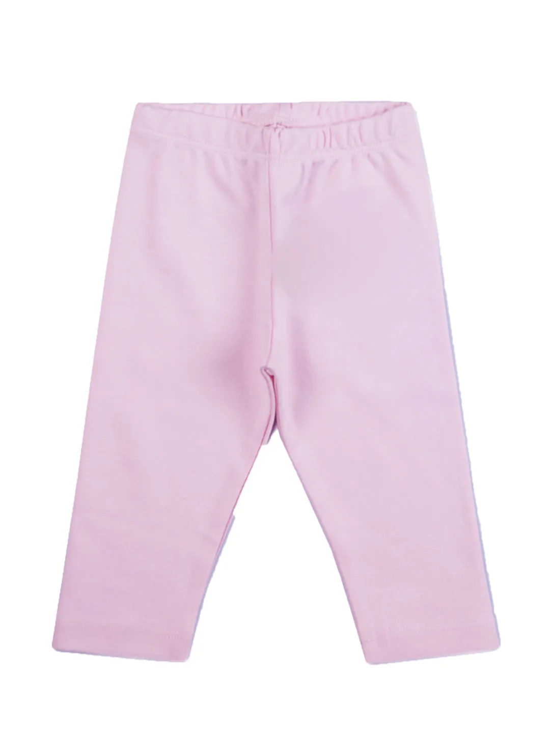Baby Top & Bottom Set - Be Happy Print - Pink