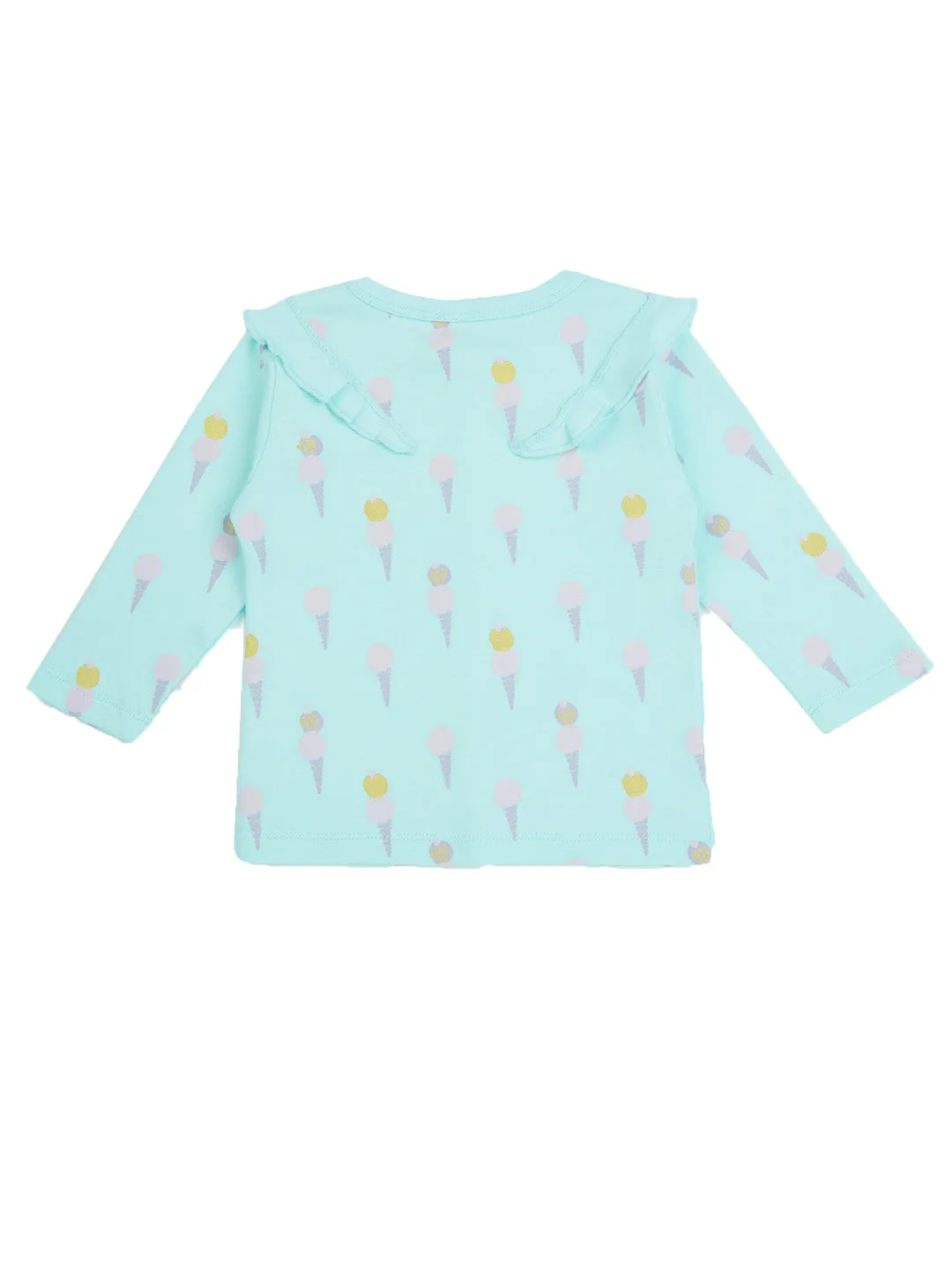 Baby Top & Bottom Set - Ice-Cream Print