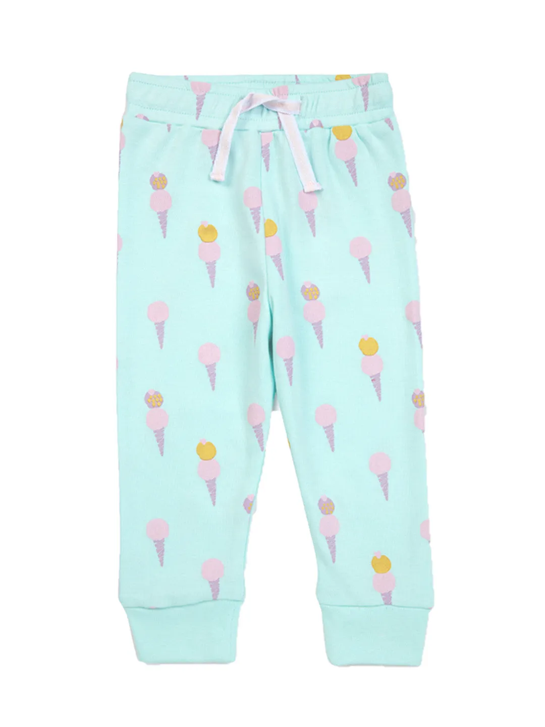 Baby Top & Bottom Set - Ice-Cream Print