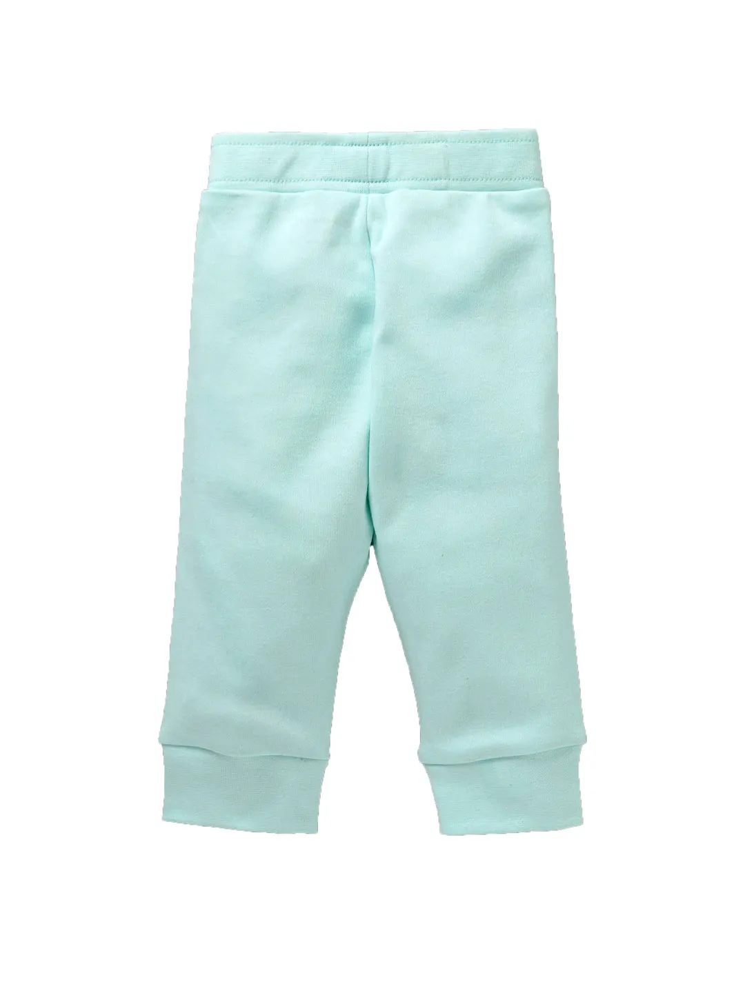 Baby Top And Bottom Set - Aqua