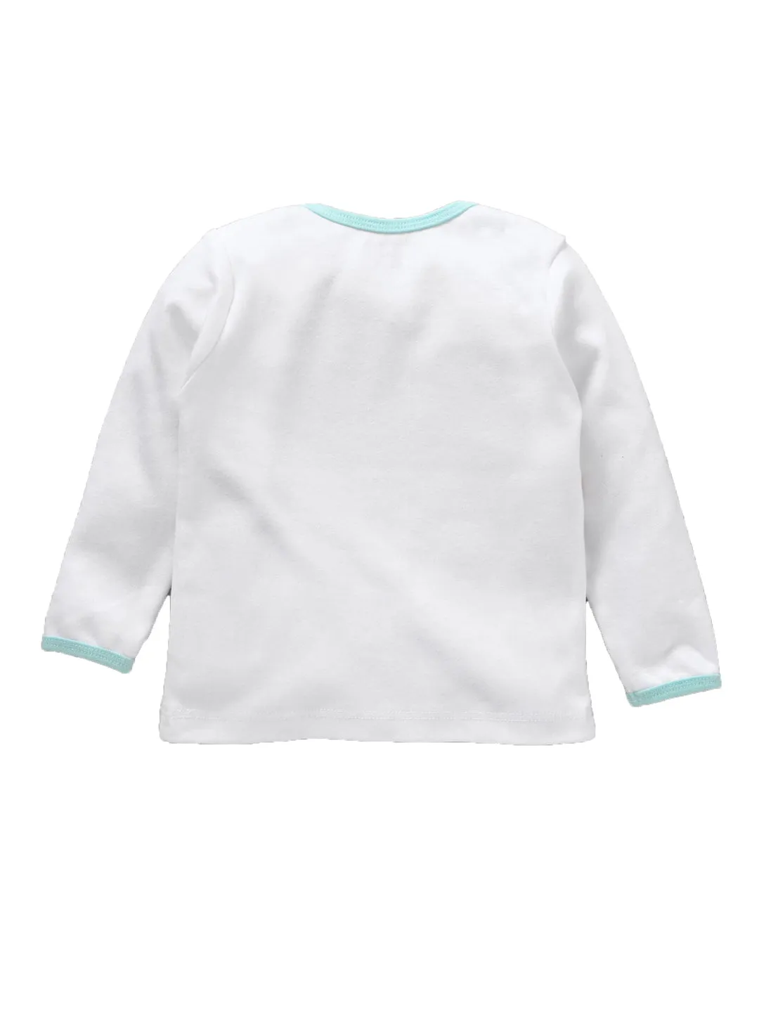 Baby Top And Bottom Set - Aqua