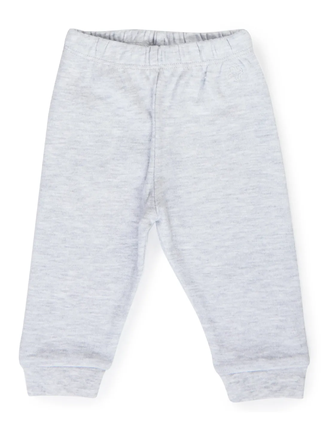 Baby Top And Bottom Set - Boys - Grey