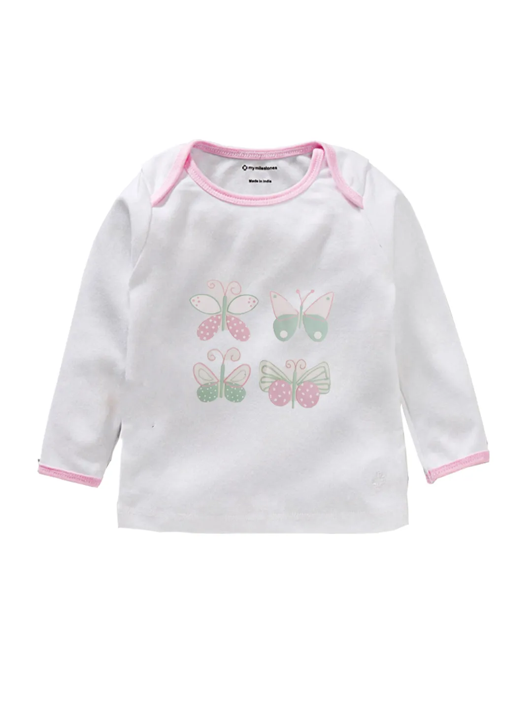 Baby Top And Bottom Set - Pink