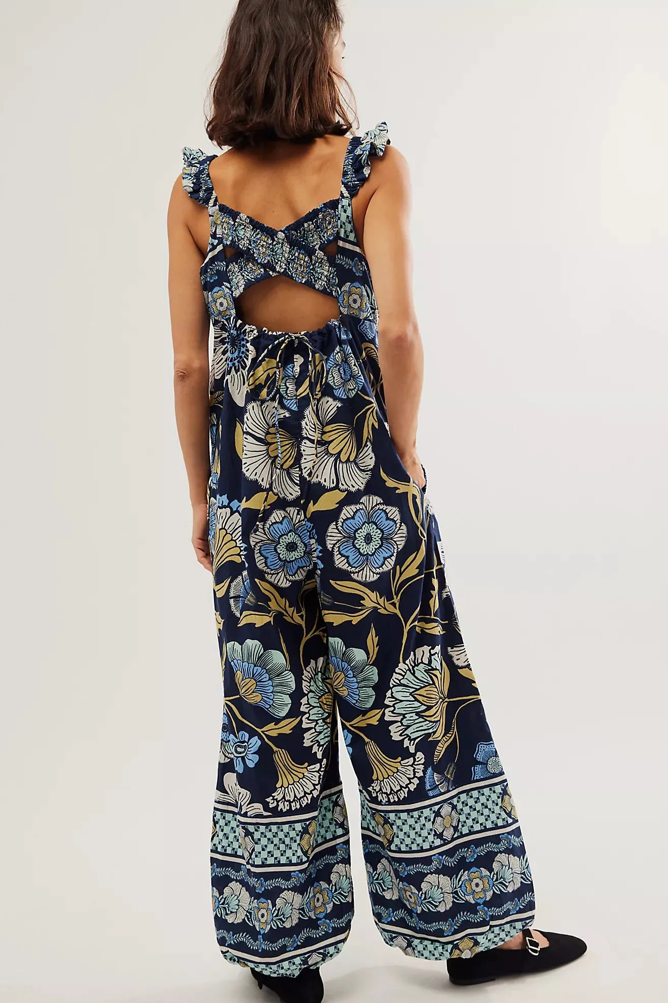 Bali Albright Jumpsuit - Navy Combo