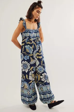 Bali Albright Jumpsuit - Navy Combo