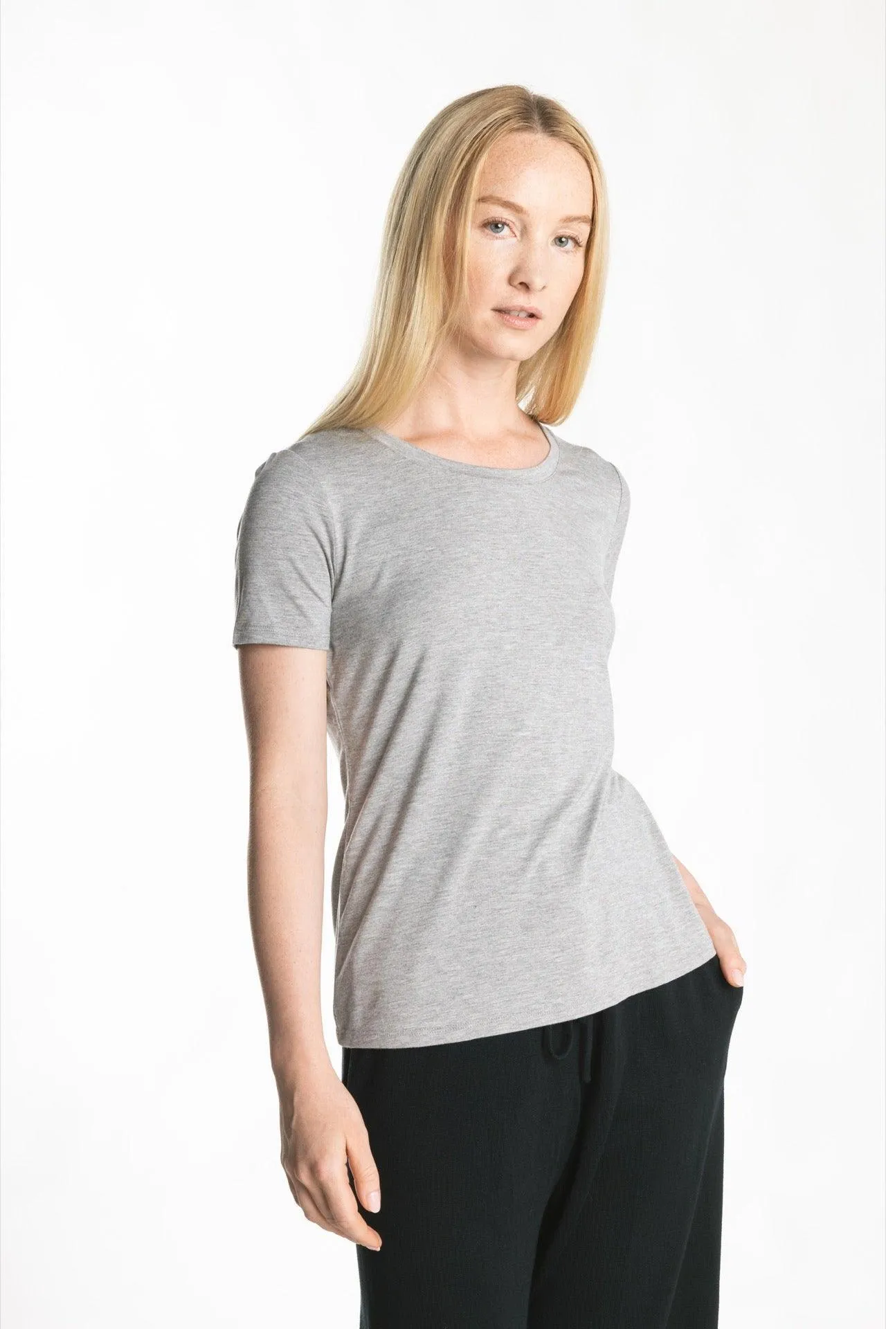 Bamboo Short Sleeve Tee(Basic Colors)