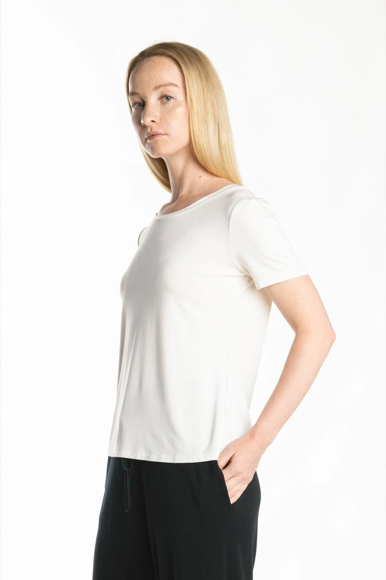 Bamboo Short Sleeve Tee(Basic Colors)