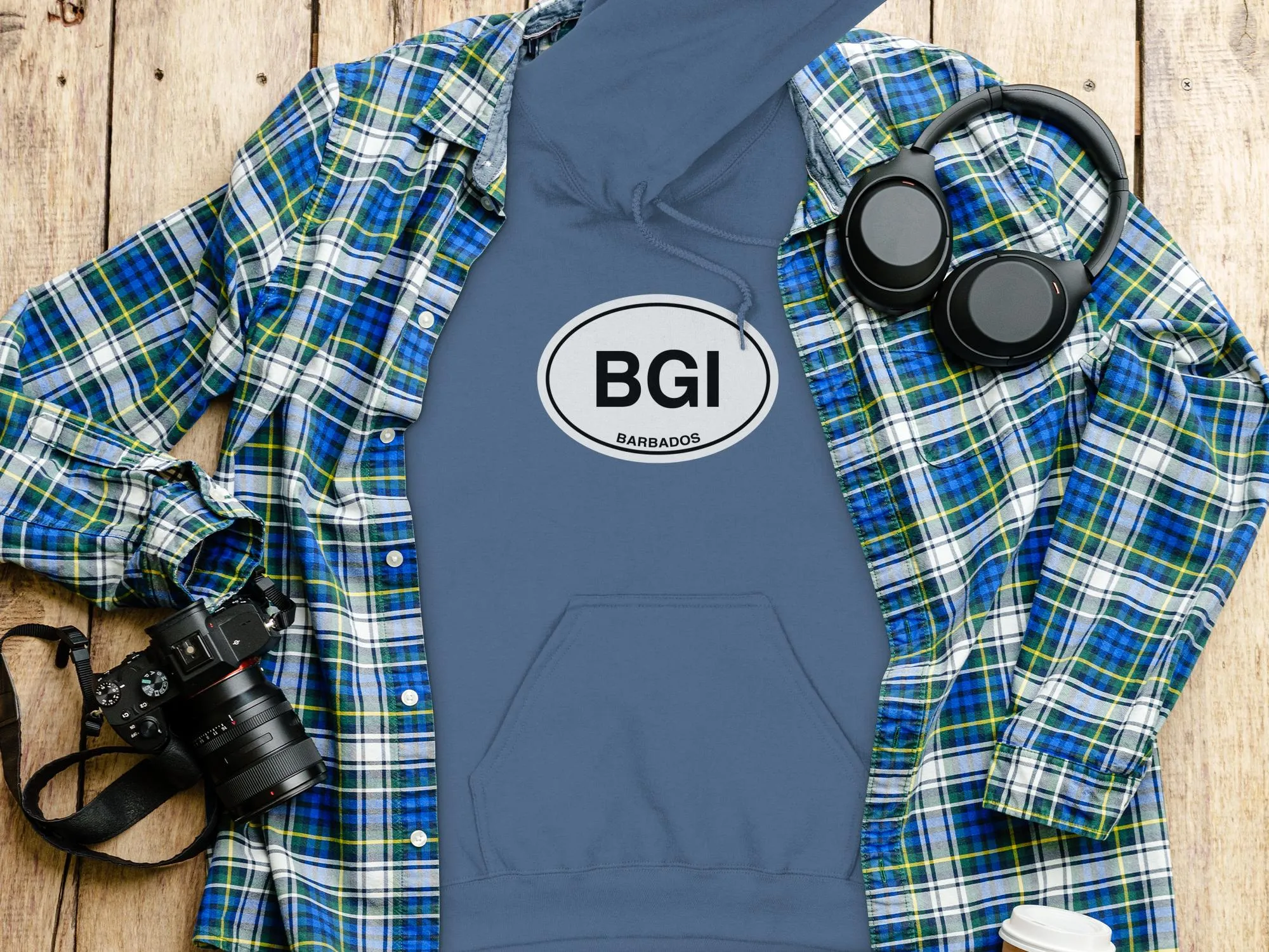 Barbados Mens Hoodie - Vibrant Style for Island Adventures