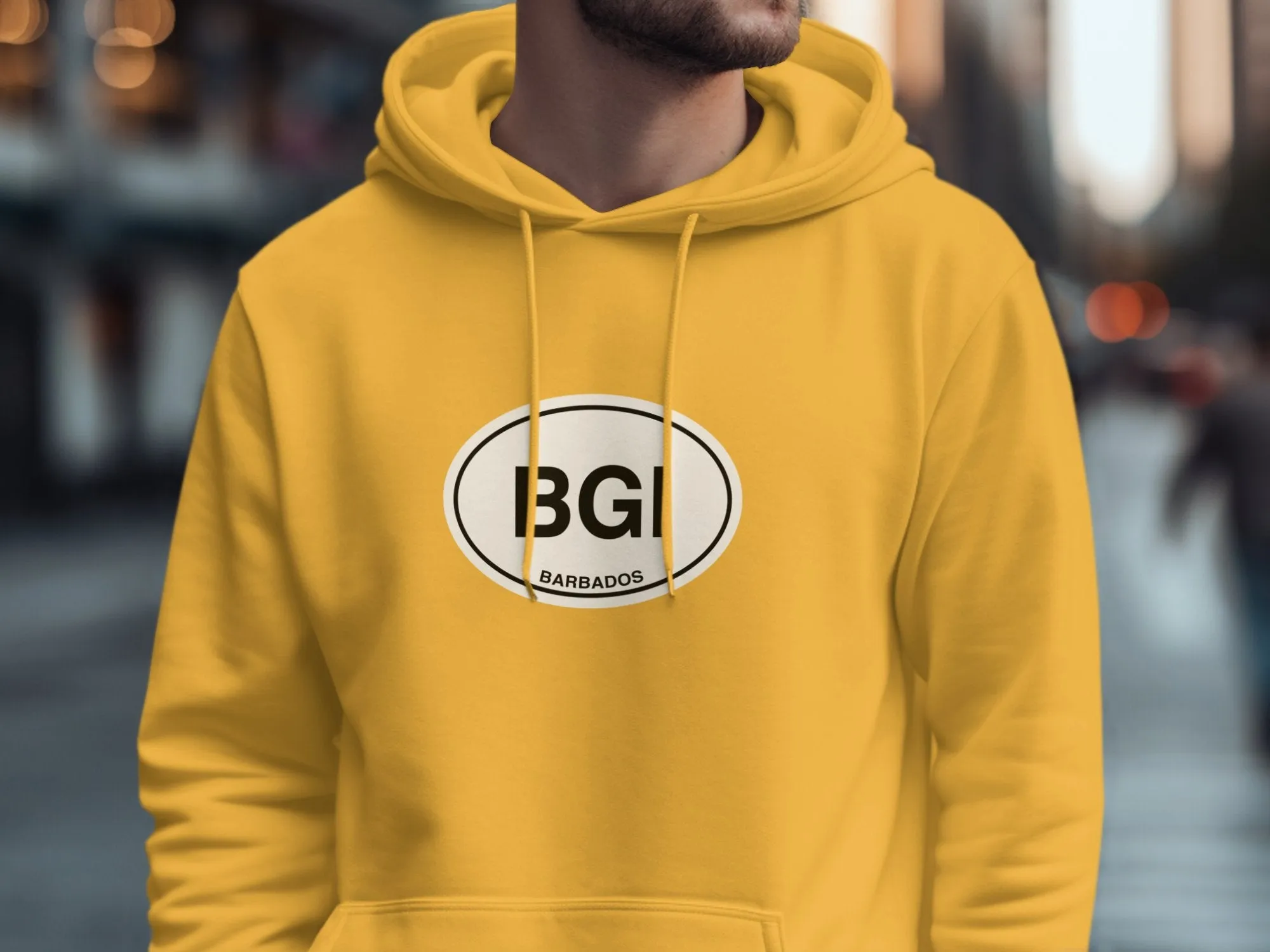 Barbados Mens Hoodie - Vibrant Style for Island Adventures