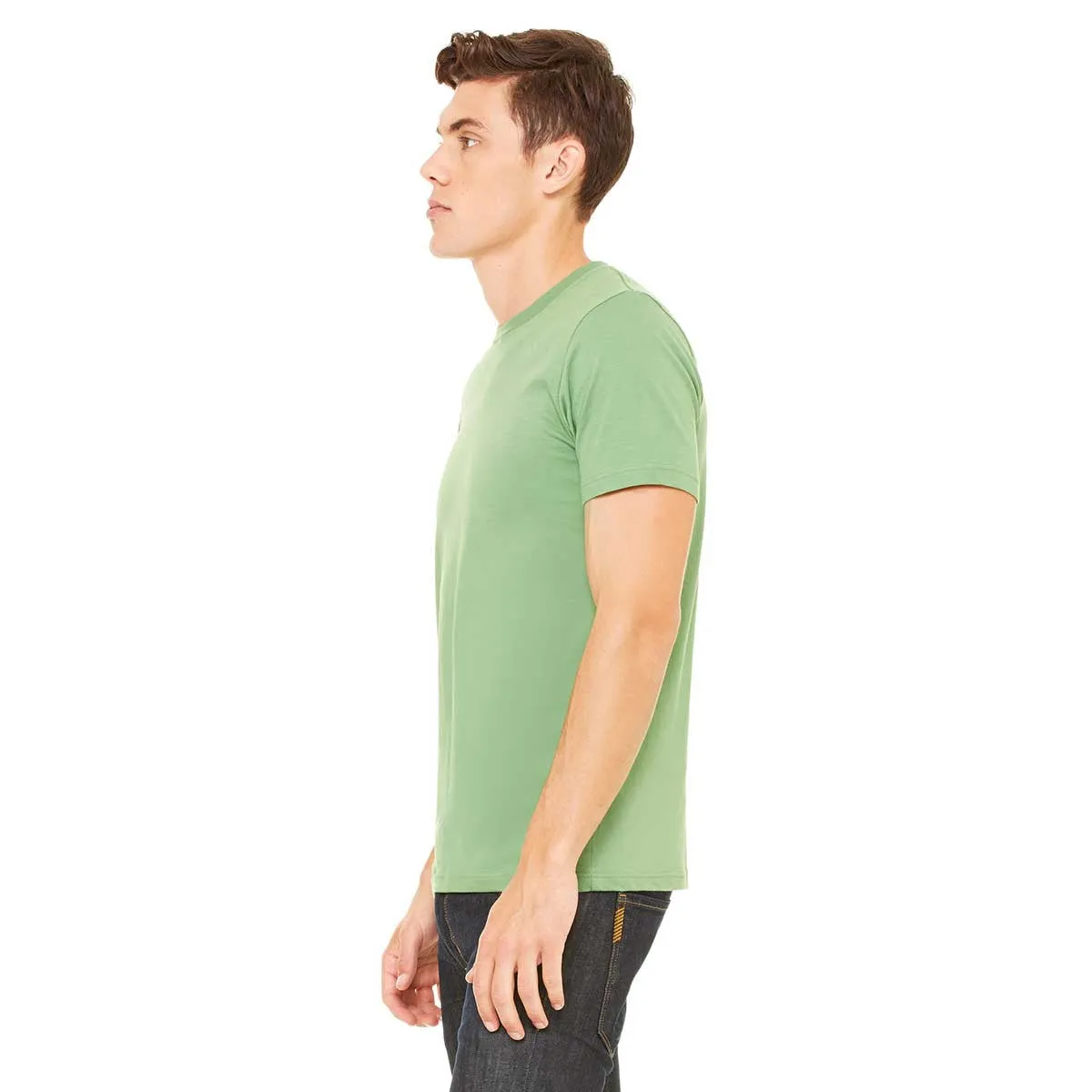 Bella   Canvas Unisex Leaf Made in the USA Jersey Short-Sleeve T-Shirt