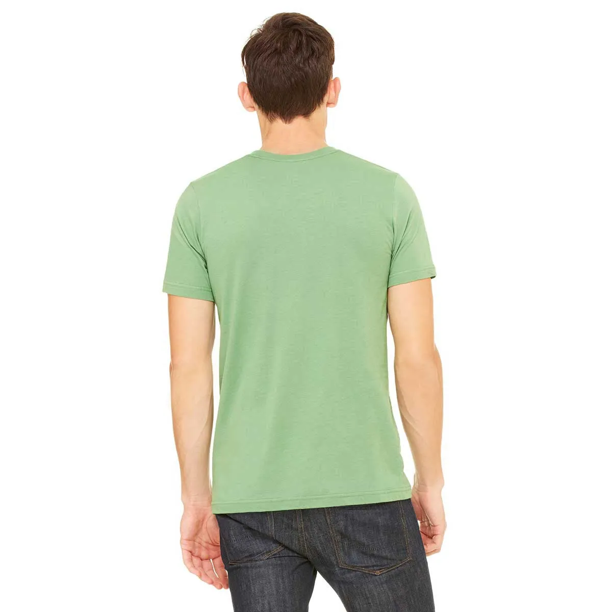 Bella   Canvas Unisex Leaf Made in the USA Jersey Short-Sleeve T-Shirt