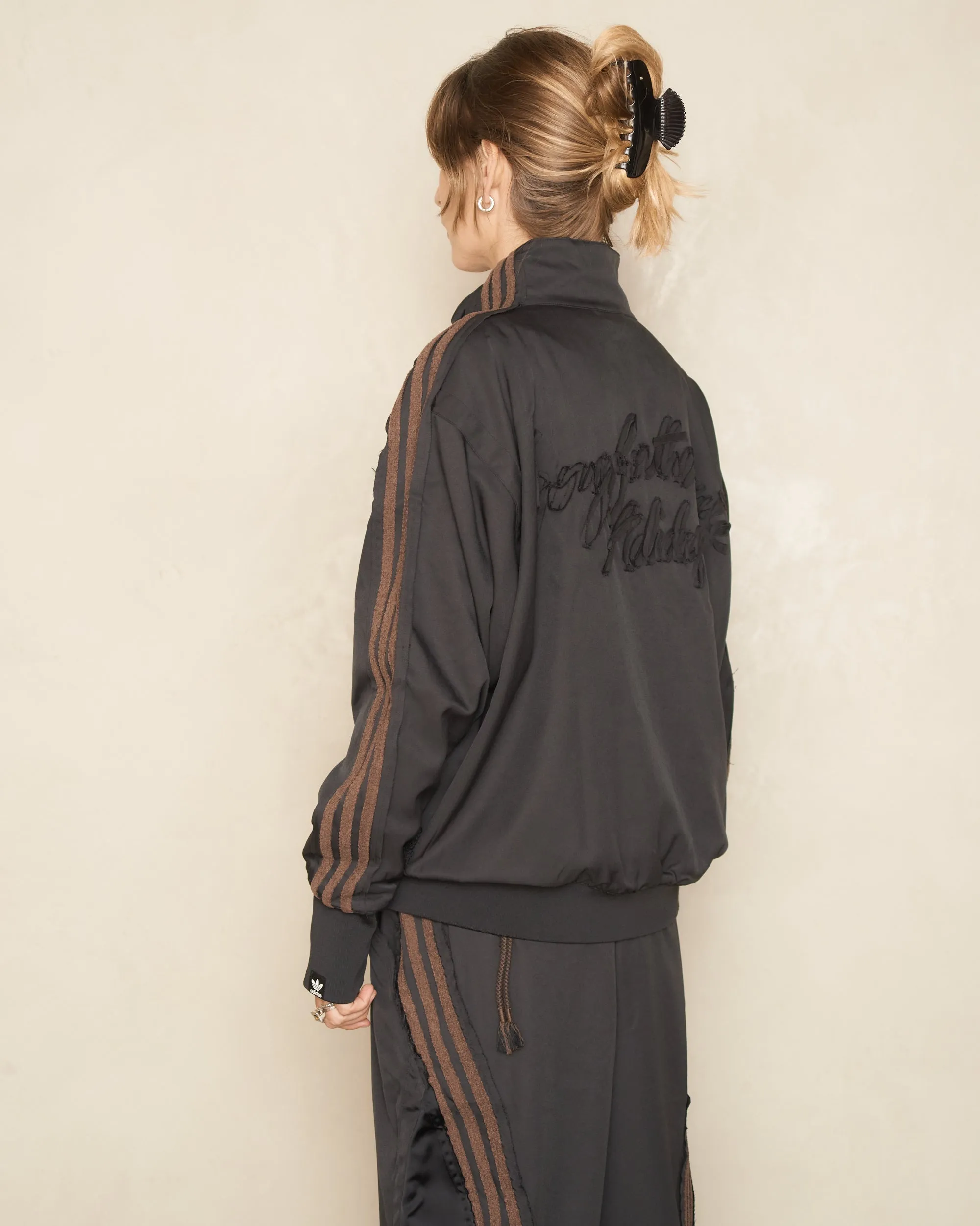 Black And Brown Adi004 Track Jacket