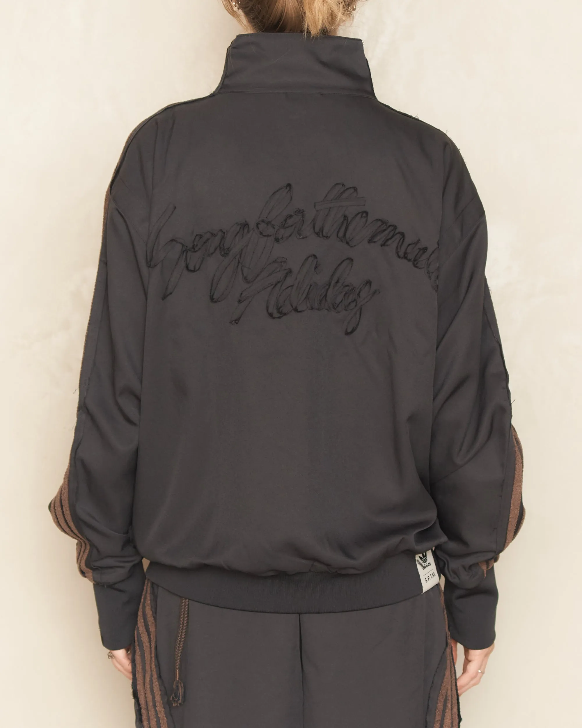 Black And Brown Adi004 Track Jacket