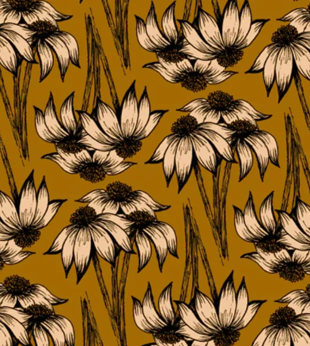 Black Eyed Susan Knit Skirt