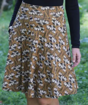 Black Eyed Susan Knit Skirt