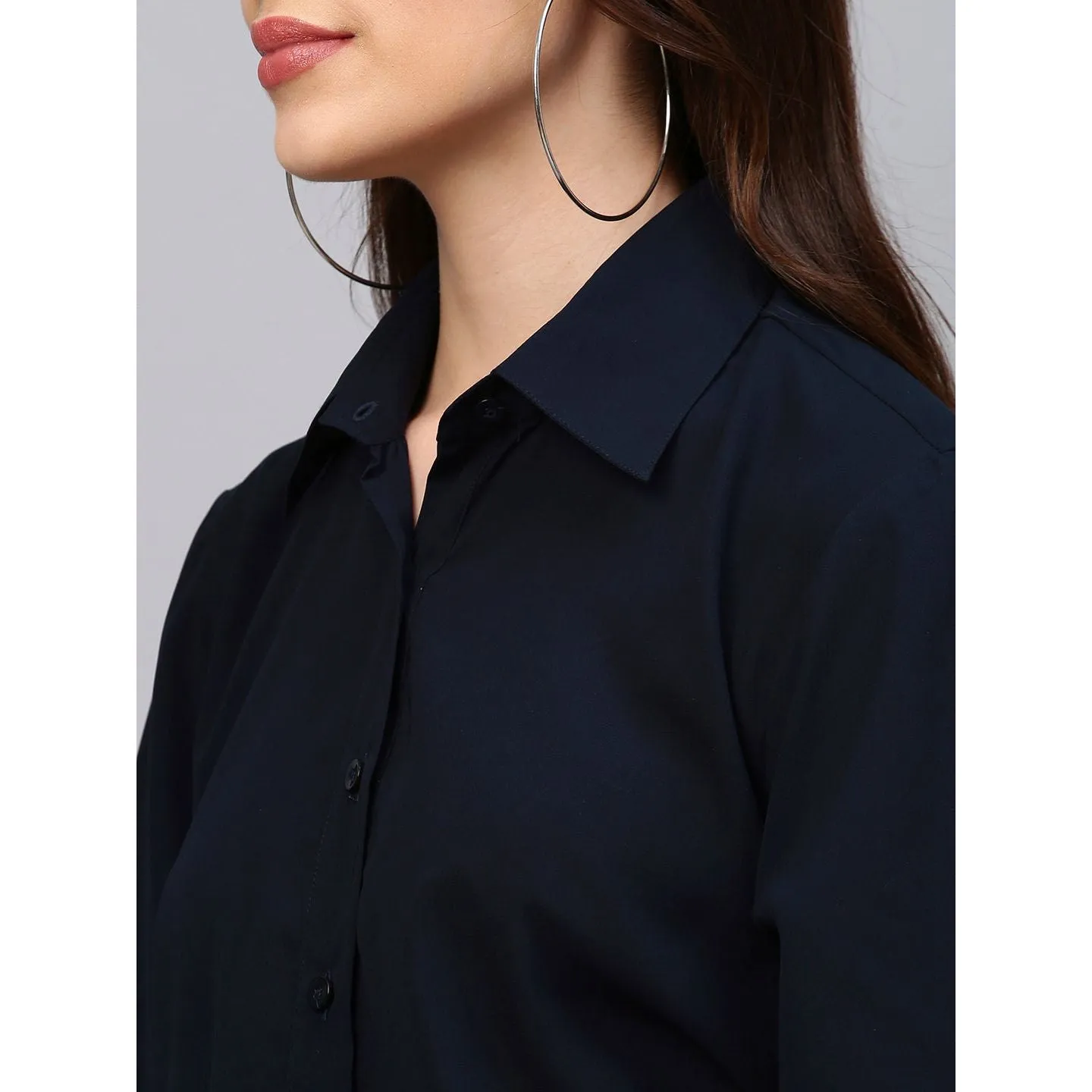 Blue jumpsuit