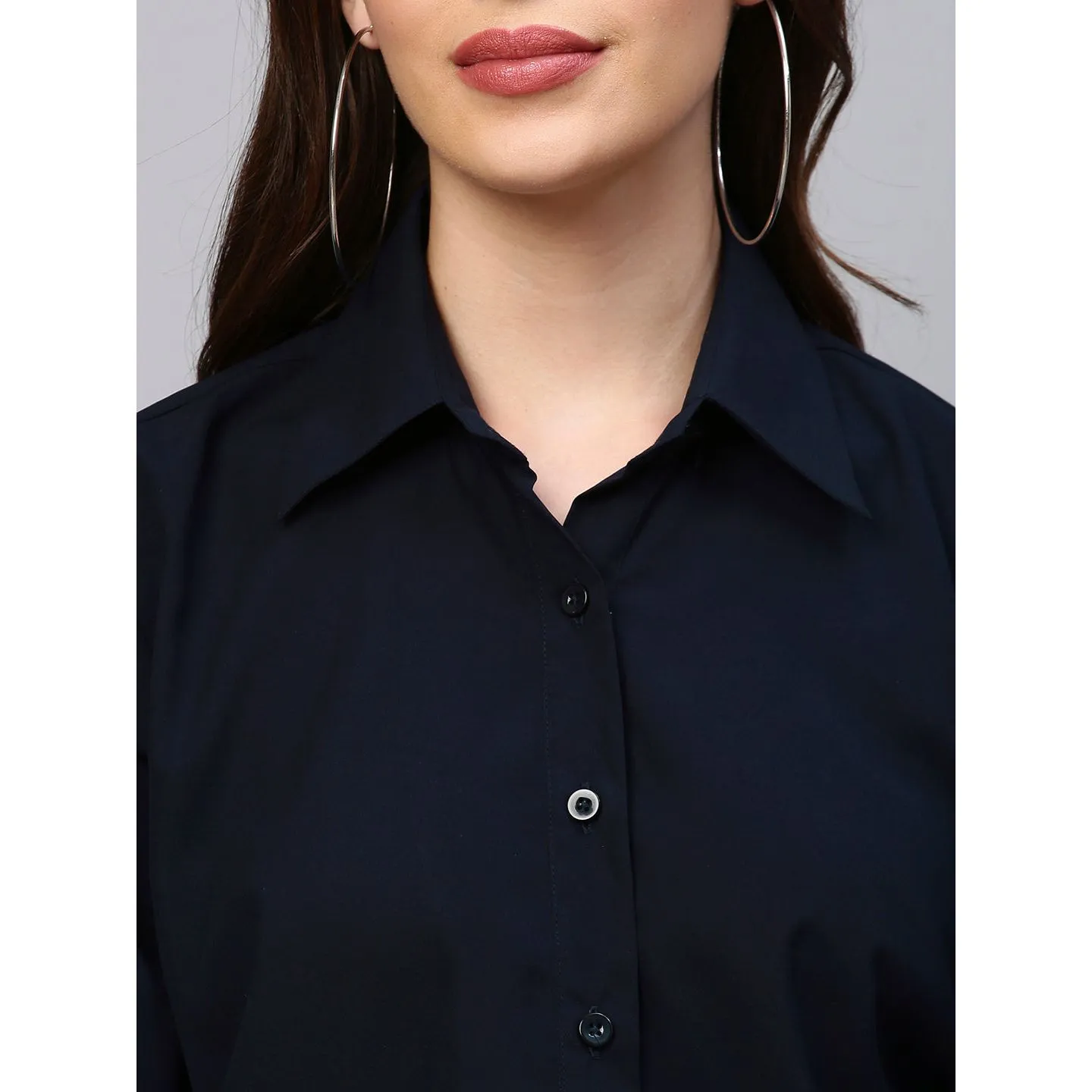 Blue jumpsuit