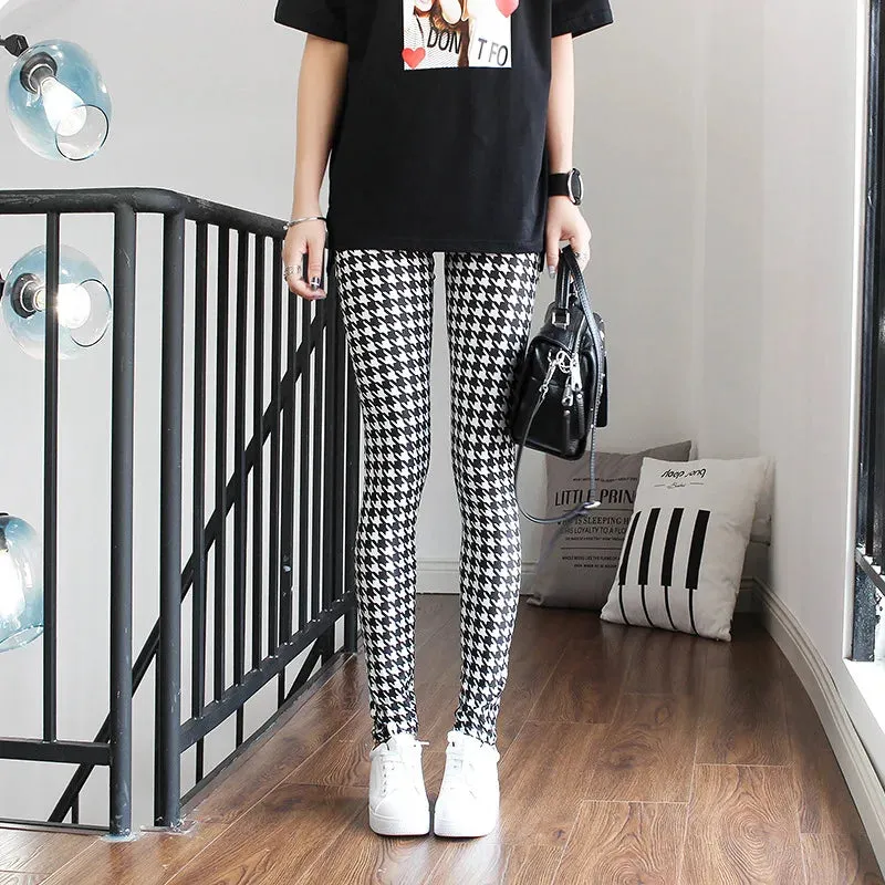 Bonnyshow New Spring Fashion Leggings Sexy Casual Colorful Leg Warmer Fit Most Sizes Leggins Pants Trousers Women's Leggings
