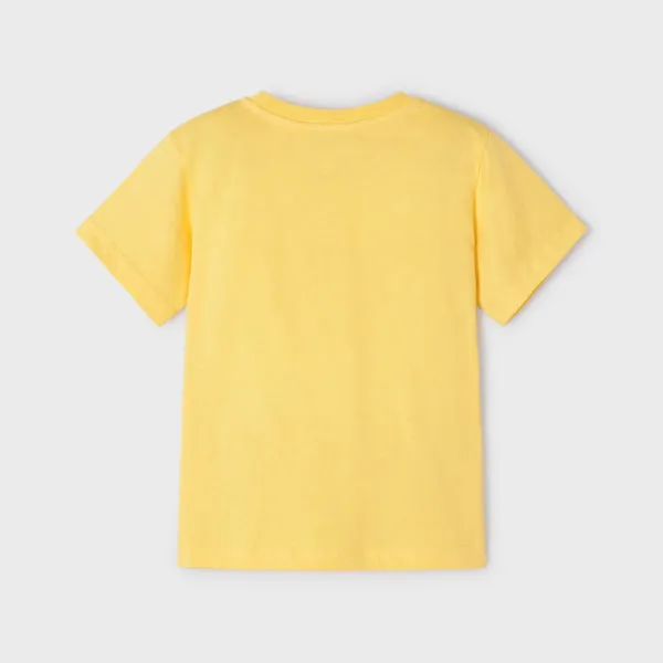 BOYS YELLOW SHORT SLEEVE T-SHIRT
