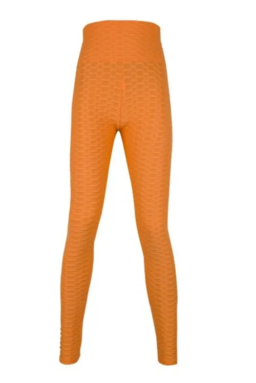 Bumps Style Leggings Put Hip Fold Elastic High Waist Legging