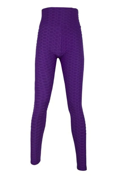 Bumps Style Leggings Put Hip Fold Elastic High Waist Legging