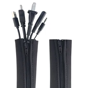 Cable Sleeve - Zipper Closure - 24-in. (2-Pack)