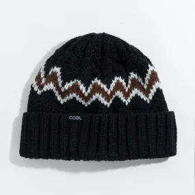 Coal Meadows Nordic Sweater Beanie Black/Brown